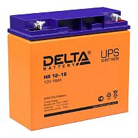 картинка delta hr 12-18 (18 а\ч, 12в) свинцово- кислотный аккумулятор от магазина Tovar-RF.ru
