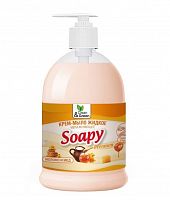 картинка Жидкое мыло CLEAN&GREEN CG8098 Крем-мыло жидкое "Soapy" молоко и мёд увлажняющее с дозатором 500 мл. от магазина Tovar-RF.ru