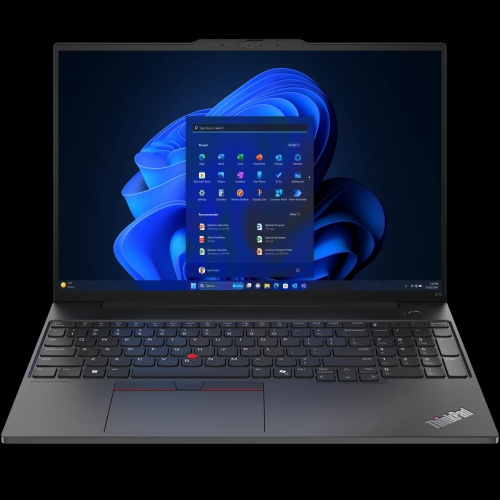 картинка lenovo thinkpad e16 g2 [21m6s1f000] (клав.рус.грав.) black 16" {wuxga ryzen 7 7735u/16gb/512gb ssd/dos/backlit/pl-bottom} от магазина Tovar-RF.ru