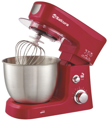 картинка миксер sakura с чашей sa-6327r планетарный от магазина Tovar-RF.ru