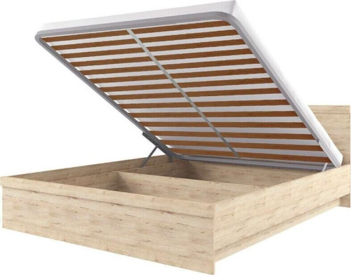 картинка Кровать АНРЭКС OSKAR Кровать 140, цвет дуб Санремо от магазина Tovar-RF.ru