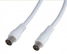 картинка антенный кабель perfeo (t5001) кабель тв вилка - тв розетка 1 м (5) от магазина Tovar-RF.ru