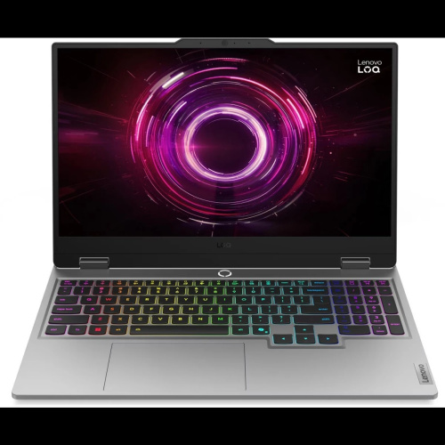 картинка lenovo loq 15ahp10 [83jg000vrk] grey 15.6" {full hd   ryzen 5 220/16 gb/512 gb ssd/nvidia geforce rtx 5050 8gb/no os} от магазина Tovar-RF.ru