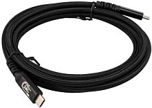 картинка eltronic кабель type-c to type-c 2.0м ( 1-60) 240w нейлоновая оплетка (черный) в пакете от магазина Tovar-RF.ru