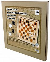 картинка детские игры десятое королевство шахматы и шашки демонстрационные магнитные (мини) 04361 от магазина Tovar-RF.ru