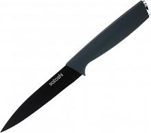картинка Нож SATOSHI Орис Нож кухонный универсальный 12,7см, нерж.сталь с антиналипающим покрытием, софт-тач 803-368 803-368 от магазина Tovar-RF.ru
