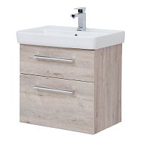 картинка Тумба Q MAX, 80 см, подвесная, 2 ящика, дуб кантри от магазина Tovar-RF.ru