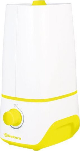 картинка увлажнитель воздуха sakura sa-0609wy белый/желтый sakura sa-0609wy белый/желтый от магазина Tovar-RF.ru