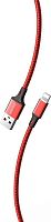 картинка кабель smartbuy (ik-522-s14rb) s14 lightning красн./черн., 3 а, 2 м от магазина Tovar-RF.ru