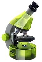 картинка микроскоп levenhuk labzz m101 lime лаймот магазина Tovar-RF.ru
