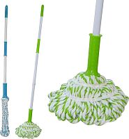 картинка Швабра MULTIDOM Швабра с отжимом с насадк. микроф. ручк 118 см JM58-117 MULTIDOM Швабра с отжимом с насадк. микроф. ручк 118 см JM58-117 от магазина Tovar-RF.ru