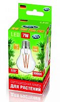 картинка Светильник для растений светодиодный REV 32416 4 GARDEN для ускорения роста растений А60/E27/7W FILAMENT 575-650Нм от магазина Tovar-RF.ru
