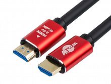 картинка кабель hdmi atcom (at5940) кабель hdmi 1м (red/gold, в пакете) ver 2.0 от магазина Tovar-RF.ru