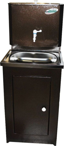 картинка Умывальник ЧИСТЮЛЯ (бак полимерное покр. без ЭВН+мойка нерж.) медь ЧИСТЮЛЯ бак полимерное покр. без ЭВН+мойка нерж. медь от магазина Tovar-RF.ru