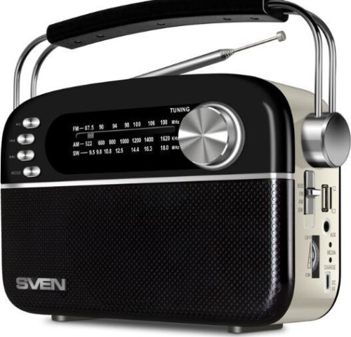 картинка радиоприемник sven srp-505 черный sven srp-505 черный от магазина Tovar-RF.ru
