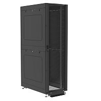 картинка шкаф напольный 19", 42u filum fl-dc-426107p2p2m-bk data centre (шхгхв) 600x1070x2020 мм, двери: перфорированная/распашная перфорированная, цвет черный от магазина Tovar-RF.ru