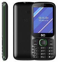картинка мобильные телефоны стандарт gsm bq 2820 step xl+ black+green от магазина Tovar-RF.ru