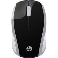 картинка hp 200 [2hu84aa] wireless mouse usb silver  от магазина Tovar-RF.ru