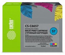 картинка cactus  c6657ae картридж №57 для hp deskjet 450/5150/9650/photosmart 7150/7550/officejet 6110, многоцветный  от магазина Tovar-RF.ru