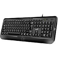 картинка клавиатура genius smart kb-118, {черный, проводная, usb, 104 клавиши, регулировка наклона} [31310051402] от магазина Tovar-RF.ru