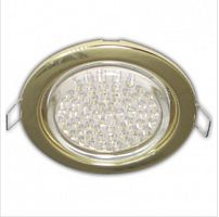 картинка встраиваемый светильник ECOLA FG5310ECB GX53 H4 золото от магазина Tovar-RF.ru