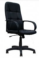 картинка Кресло компьютерное ЯрКресло Кресло Кр59 ТГ ПЛАСТ ЭКО1 (экокожа черная) от магазина Tovar-RF.ru