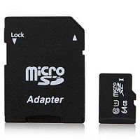 картинка micro securedigital 128gb qumo qm128gmicsdxc10u1 {microsdxc class 10 uhs-i, sd adapter} от магазина Tovar-RF.ru