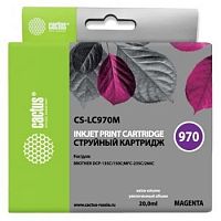 картинка cactus  lc-970m картридж  для brother brother dcp-135c/150c/mfc-235c/260c, (20мл), пурпурный от магазина Tovar-RF.ru