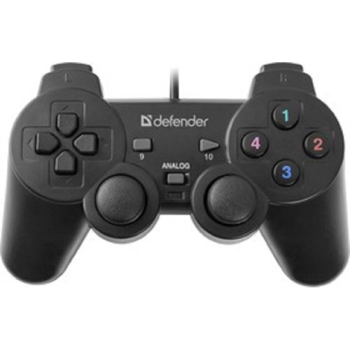 картинка defender omega usb, проводной геймпад, 12 кнопок, 2 стика [64247] от магазина Tovar-RF.ru