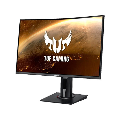 картинка asus lcd 27" vg27vq tuf gaming {va 1920x1080 4ms 8bit 165hz freesync 400cd hdr10 3000:1 178/178 1xdvi 1xhdmi2.0 1xdisplayport1.2 audioout 2x2w vesa} от магазина Tovar-RF.ru