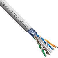 картинка exegate ex300619rus кабель exegate futp4-c6-cca-s23-in-pvc-gy-305 ftp 4 пары кат.6 cca, 0.57мм (23awg), экран, 305м, серый, pvc от магазина Tovar-RF.ru