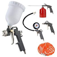 картинка PATRIOT KIT 5A Набор окрасочного инструмента 5 предметов быстросъем [830901060]  от магазина Tovar-RF.ru