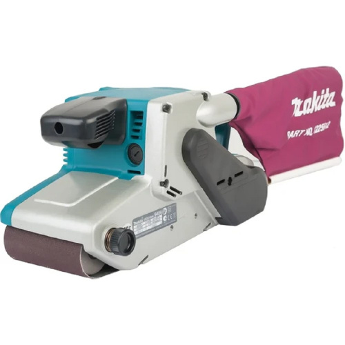 картинка Makita 9404 Ленточная шлифовальная машина [9404] {1010Вт,100х610мм,210-440м\м,4.7кг,кор,п\сборник} от магазина Tovar-RF.ru