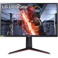 картинка lcd lg 27" 27gn65r-b ultragear черный и черный/красный {ips 1920x1080 144hz 1ms hdmi displayport g-sync has pivot} [27gn65r-b.aruz] от магазина Tovar-RF.ru