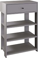 картинка Модульная мебель МЕБЕЛЬ-КОМПЛЕКС ЛАЙТ Тумба для обуви с ящиком Серый шифер (1 кор.) МЕБЕЛЬ-КОМПЛЕКС ЛАЙТ Тумба для обуви с ящиком Серый шифер (1 кор.) от магазина Tovar-RF.ru