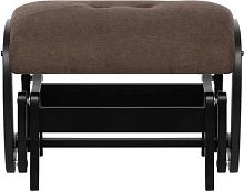 картинка Корпусная мебель LESET Блисс Пуф-маятник Венге ткань Soro 28 коричневый от магазина Tovar-RF.ru