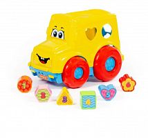 картинка игрушка полесье игрушка развивающая "автобус" (в сеточке) 87980 от магазина Tovar-RF.ru
