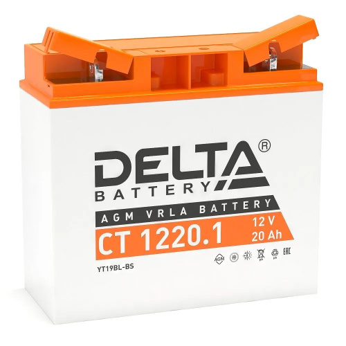 картинка delta ct 1220.1 (20 а\ч, 12в) для мото от магазина Tovar-RF.ru