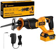 картинка Сабельная пила DEKO DKRS20, 20В, 1х4.0Ач 085-1126 от магазина Tovar-RF.ru