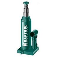 картинка домкрат гидравлический бутылочный "double ram", сварной, телескопический, 2т, 170-380мм, kraftool [43463-2] от магазина Tovar-RF.ru