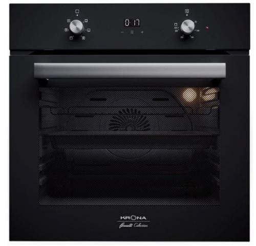 картинка электрический духовой шкаф krona regina 60 bl магазин Tovar-RF.ru являющийся официальным дистрибьютором в России картинка электрический духовой шкаф krona regina 60 bl от магазина Tovar-RF.ru