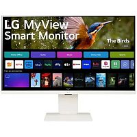 картинка lcd lg 31.5" 32sr83u-w smart monitor {ips 3840x2160 60hz 400cd 16:9 5ms 178/178 2x5w usb-c 2xhdmi usb vesa has, webos} от магазина Tovar-RF.ru
