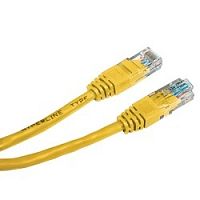 картинка cablexpert патч-корд utp pp12-2m/y кат.5, 2м, литой, многожильный (желтый) от магазина Tovar-RF.ru