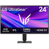 картинка lcd lg 23.8" 24g411a-b {ips 1920x1080 144hz 5ms 250cd 1500:1 hdmi2.0 displayport1.4 nvidia g-sync freesync hdr10 vesa} от магазина Tovar-RF.ru