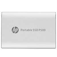 картинка hp portable ssd 250gb external p500 series silver <7pd51aa#abb> (usb 3.2 gen2 type-c, up to 370/200mbs, 100tbw, 79х54х10, 45g) от магазина Tovar-RF.ru
