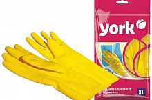 картинка Перчатки YORK резиновые (XL) 092060 от магазина Tovar-RF.ru