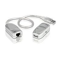 картинка aten uce60 удлинитель/усилитель/extender, usb 1.1, 60 метр., usb а-тип, male/female, без шнуров, питание от шины от магазина Tovar-RF.ru