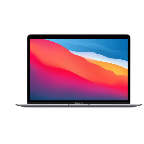 картинка apple macbook air 13-inch late 2020 [mgn63ru/a] (клав.рус.грав.) space grey 13.3'' retina {(2560x1600) m1 8c cpu 7c gpu/8gb/256gb ssd} (a2337 рф) от магазина Tovar-RF.ru