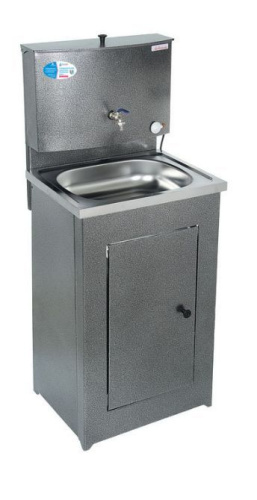 картинка Умывальник АКВАТЕКС бак антикорроз. с ЭВН+мойка нерж. аквамикс от магазина Tovar-RF.ru