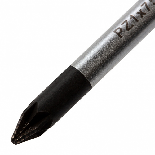картинка Отвертка PZ1 x 75 мм, S2, трехкомпонентная ручка Gross от магазина Tovar-RF.ru фото 3
